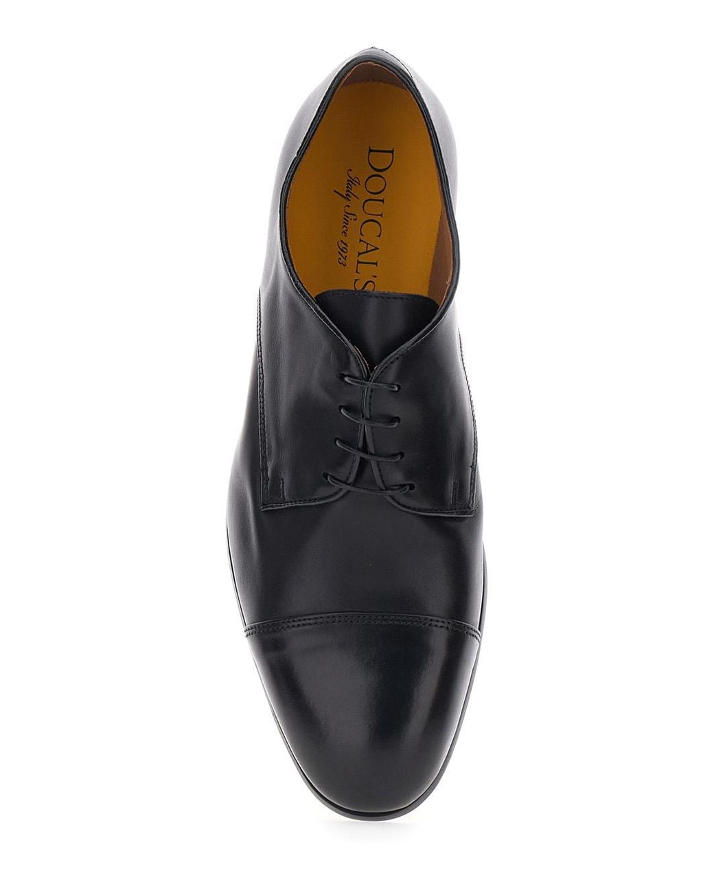 Doucal's White Derby Cap Toe for men