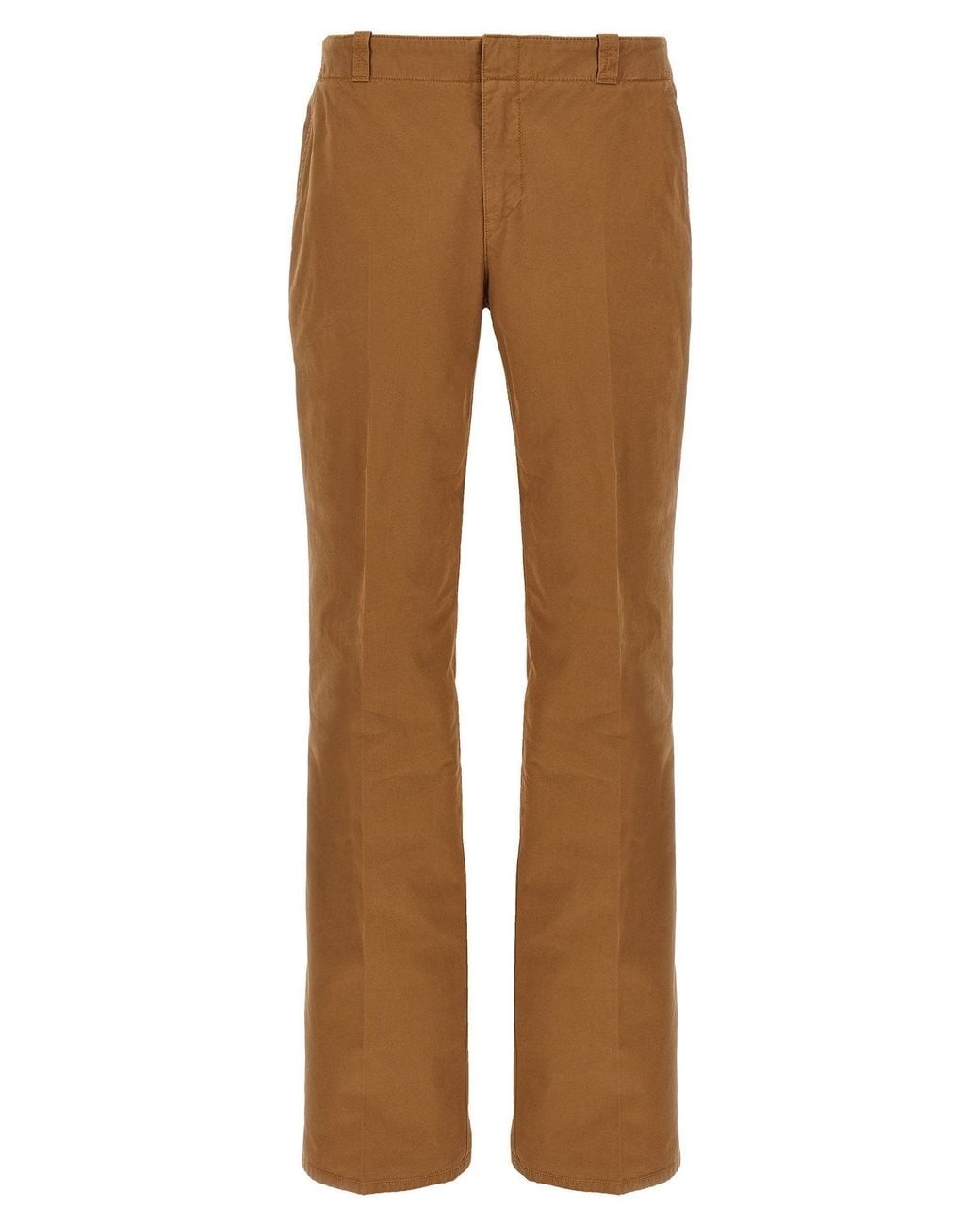 McQueen Brown Organic Cotton Chinos for men