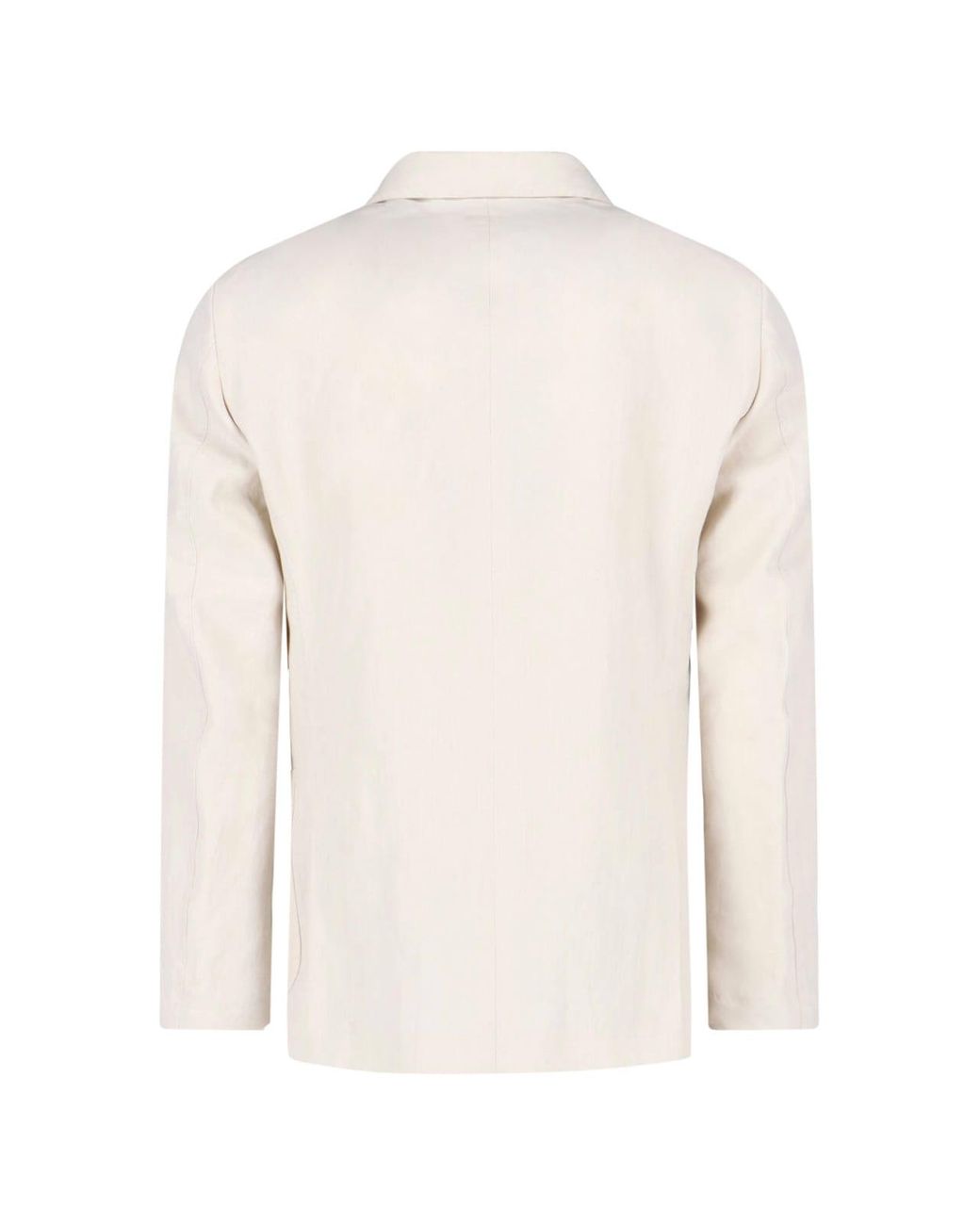 Lardini White Single-Breasted Blazer for men