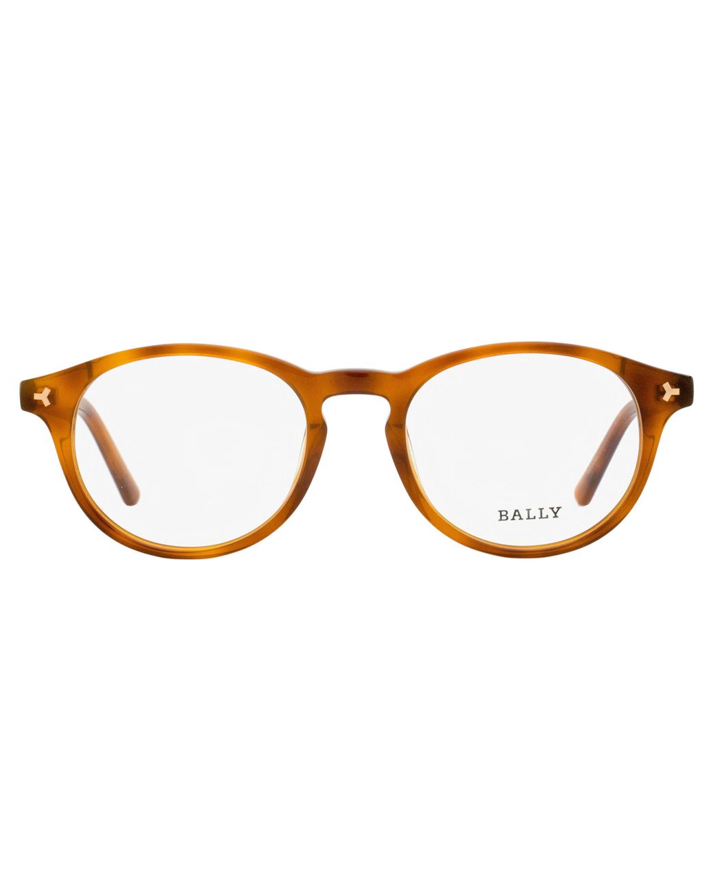 Bally Black Soft Rectangular Eyeglasses By5032 053 49Mm Plastic (Acetate)