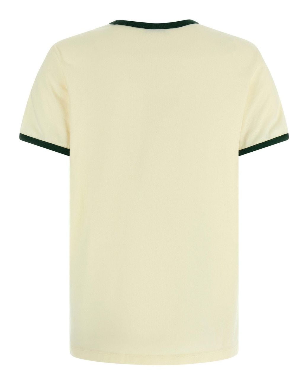 Moncler Yellow Flocked Logo T-Shirt