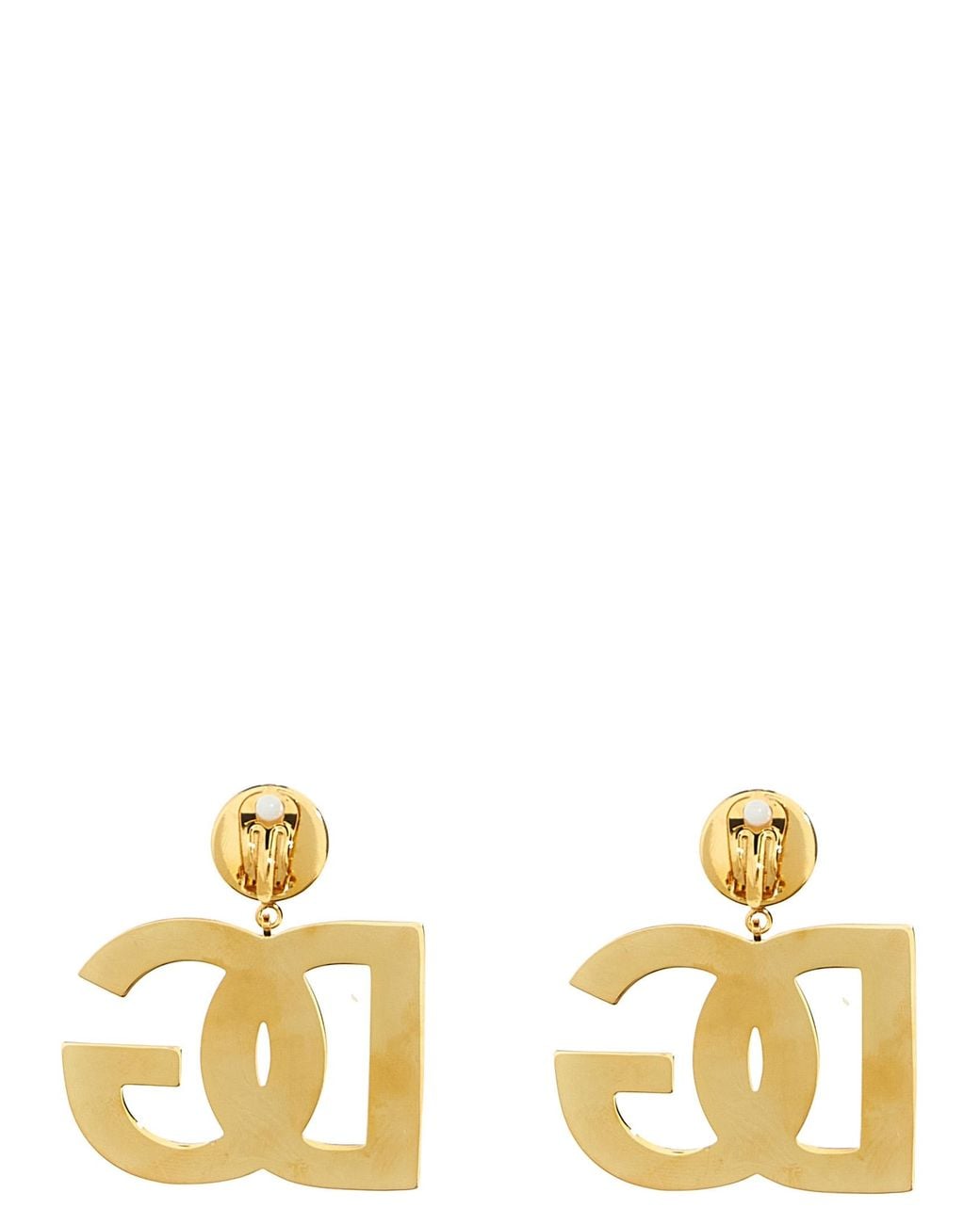Dolce & Gabbana Metallic Acetate Earrings
