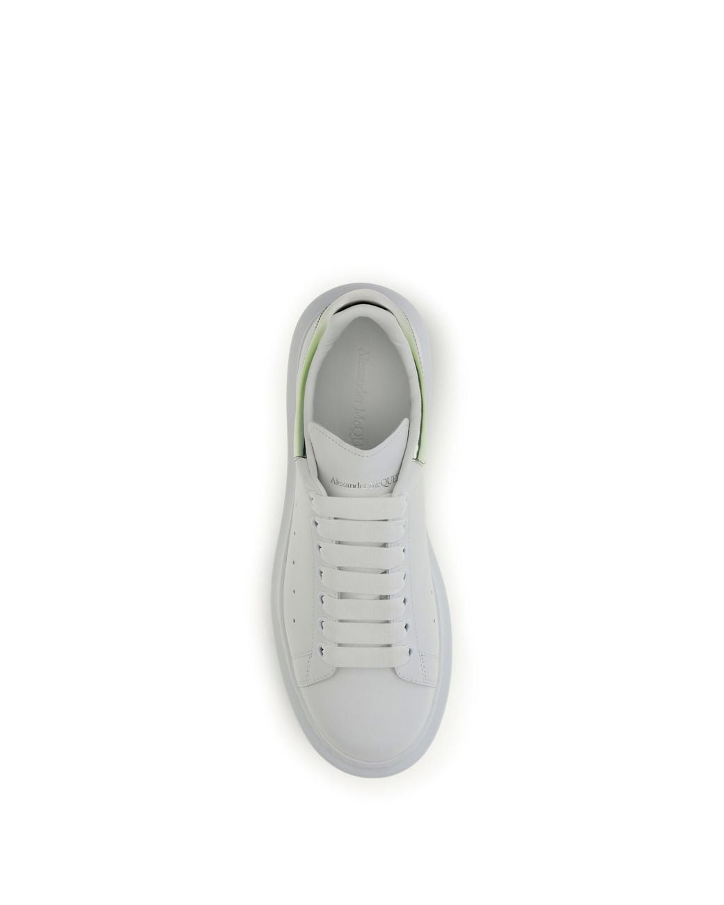 McQueen White Leather Sneakers for men