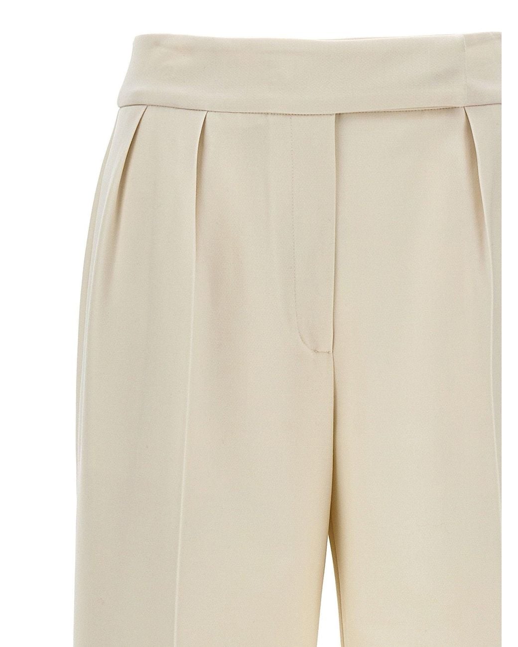 Kiton Natural Stretch Wool Jersey Trousers
