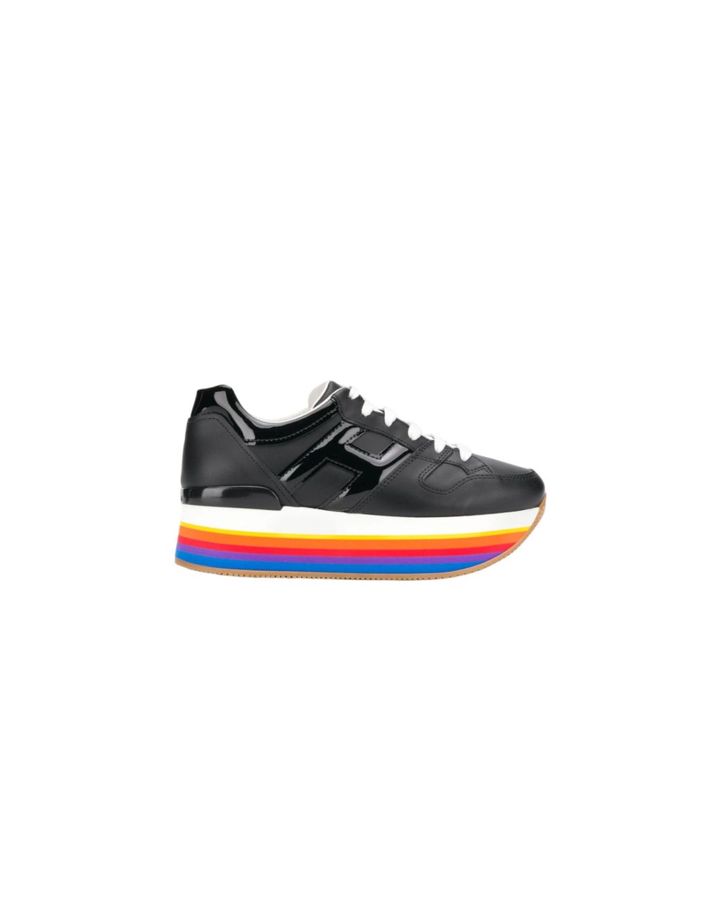 Hogan Black Platform Sole Sneakers Hxw4210T548I6Sb999