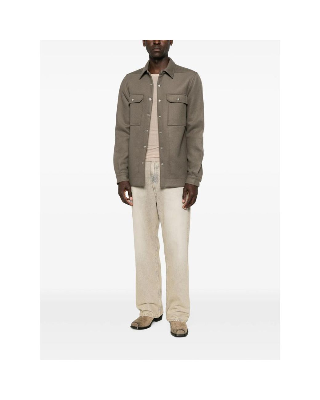 Rick Owens Brown Jackets for men