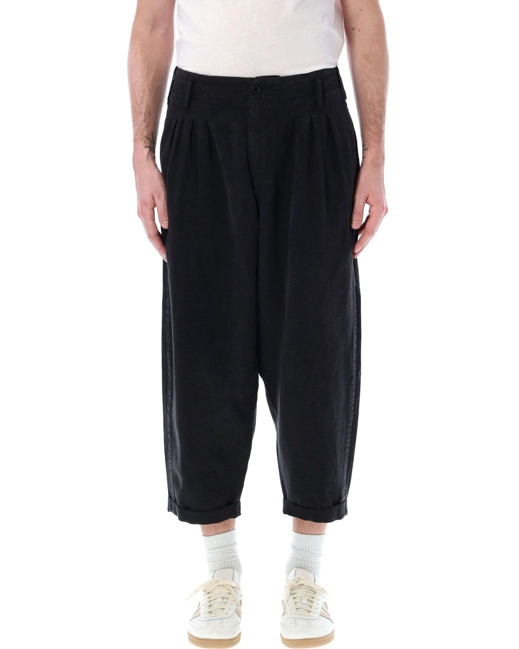YMC Creole Peg Trousers in Black for Men Lyst
