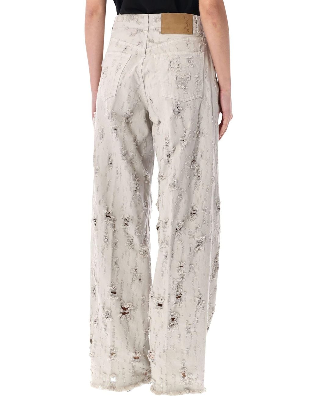 Haikure Natural Bethany Bull Destroy Jeans