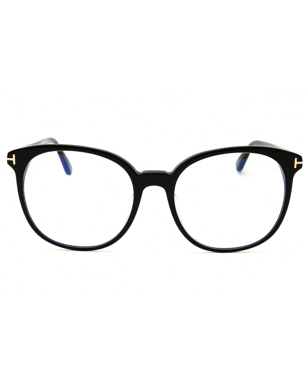 Tom Ford Black Tom Ford Ft5671Fb Round Frame Eyeglasses