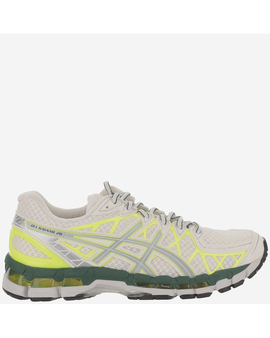 Asics Green Gel-Kayano 20 Sneakers Polyester Trainers