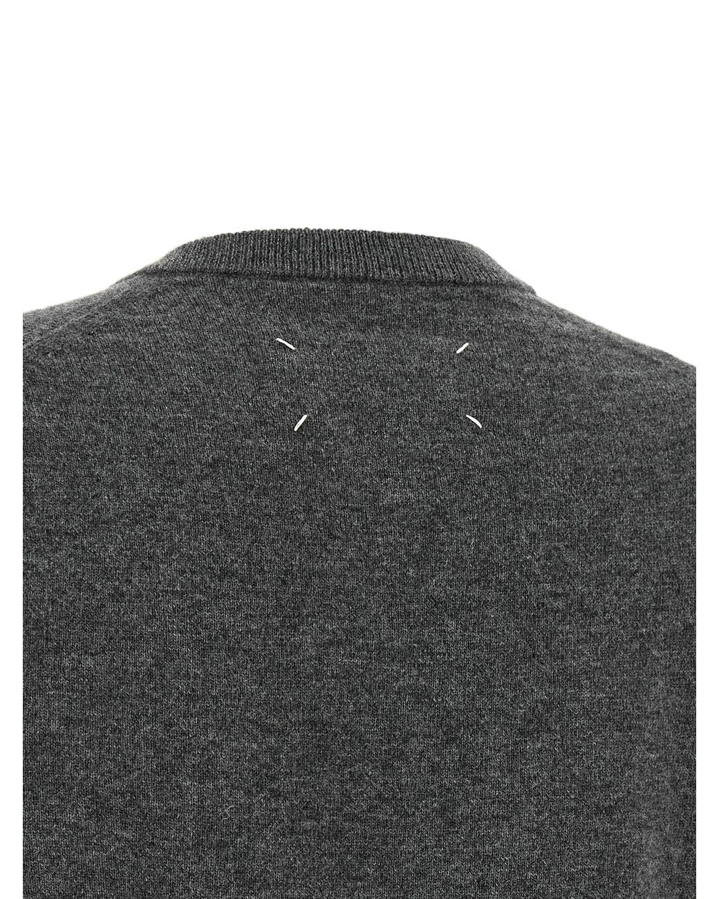 Maison Margiela Gray Maison Margiela Twist Sweater