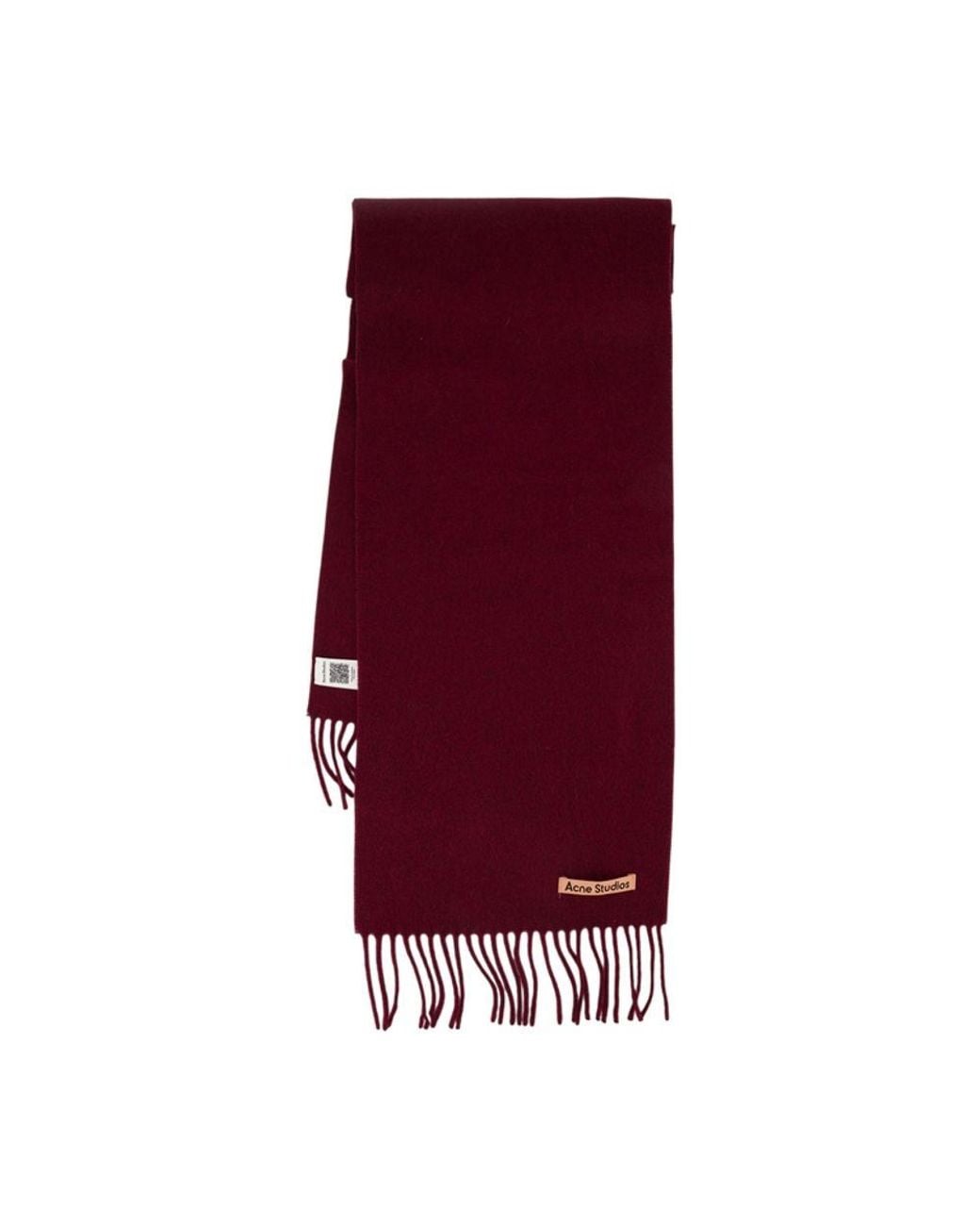 Acne Purple Scarf