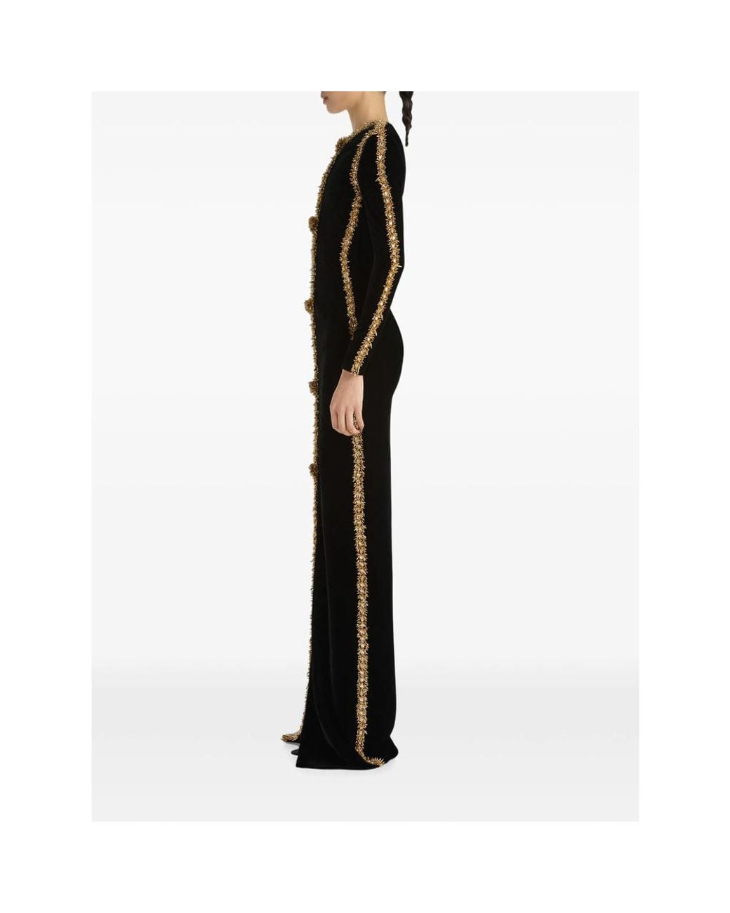 Balmain Black Gowns