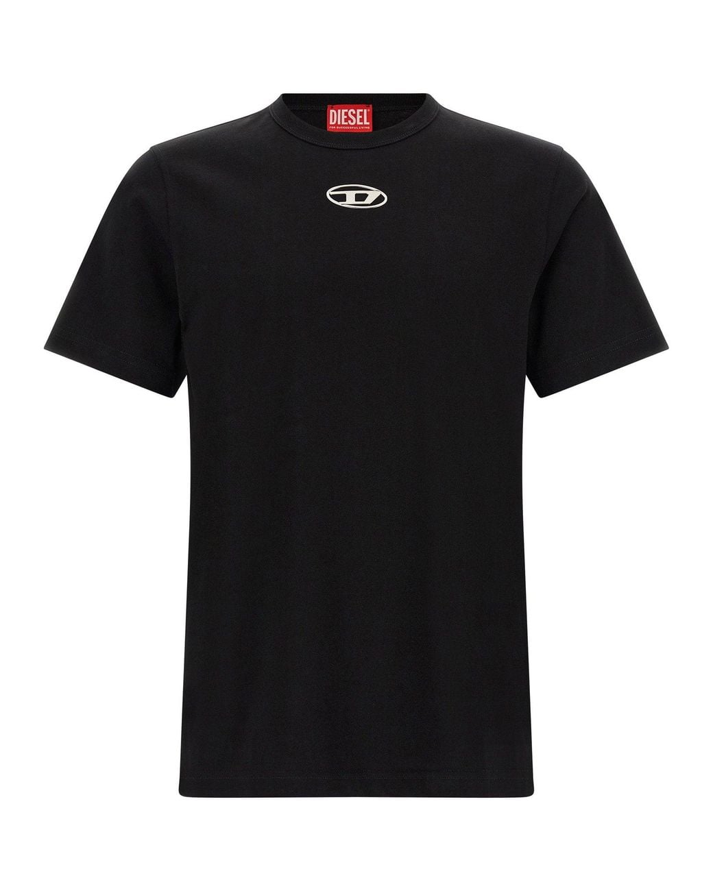 DIESEL Black T-Adjust-Od T-Shirt for men