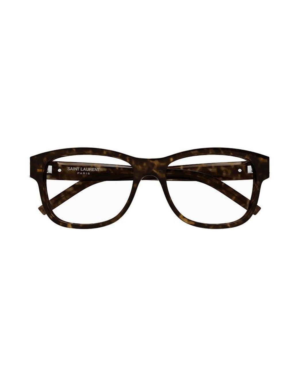 Saint Laurent Brown Frame And Lens Eyeglasses