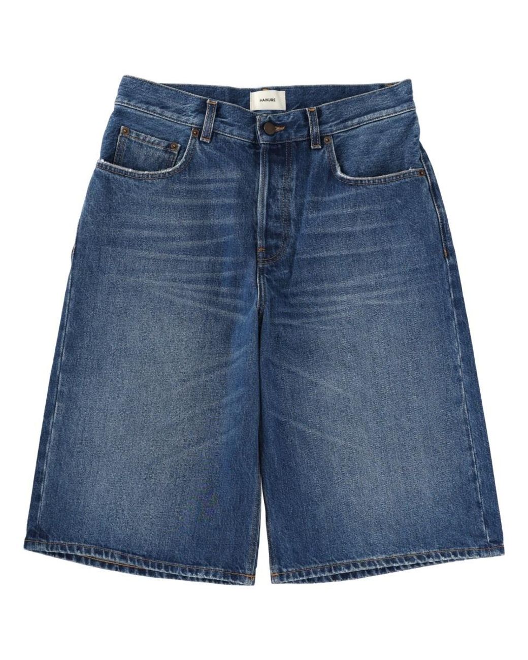 Haikure Blue Shorts Cotton