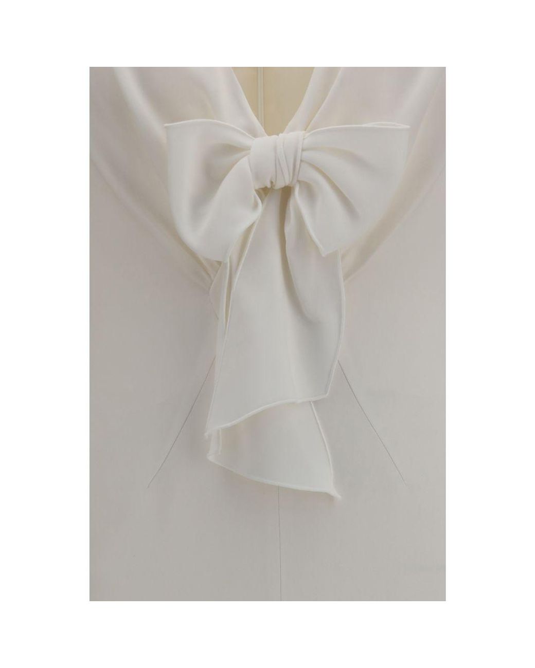 Alessandra Rich Gray Viscose Cocktail Dress