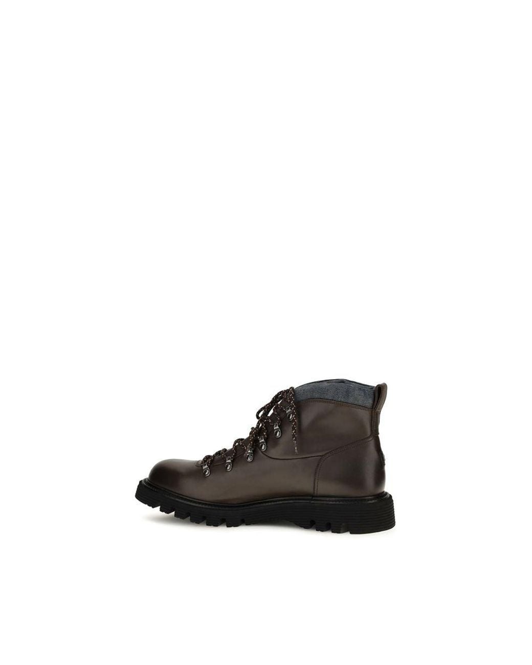 Fratelli Rossetti Black Fratelli Rossetti Calf Leather Lace-Up Boot for men