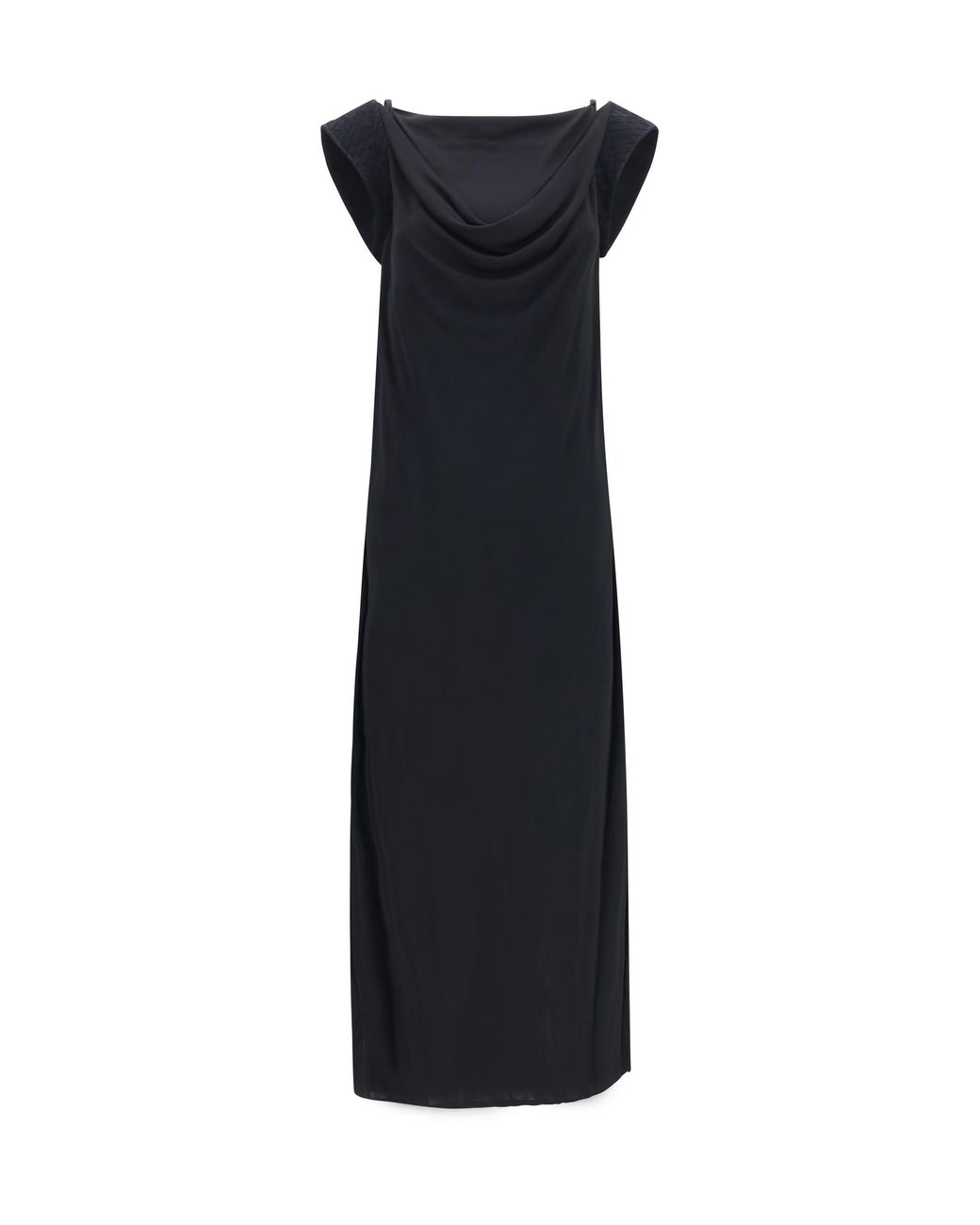 Bottega Veneta Black Dress Viscose Crêpe Jersey