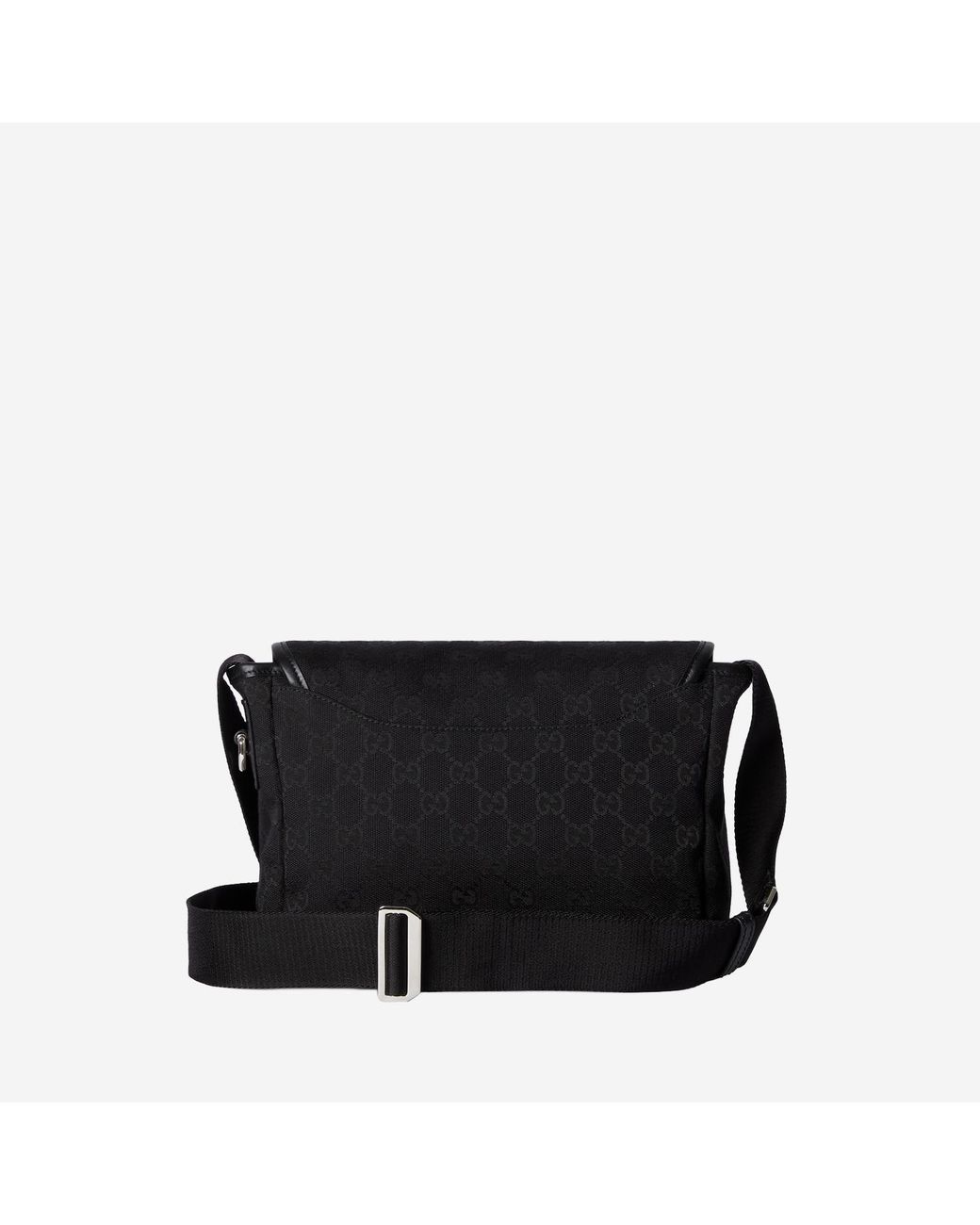 Gucci Black Gg Fabric Shoulder Bag for men