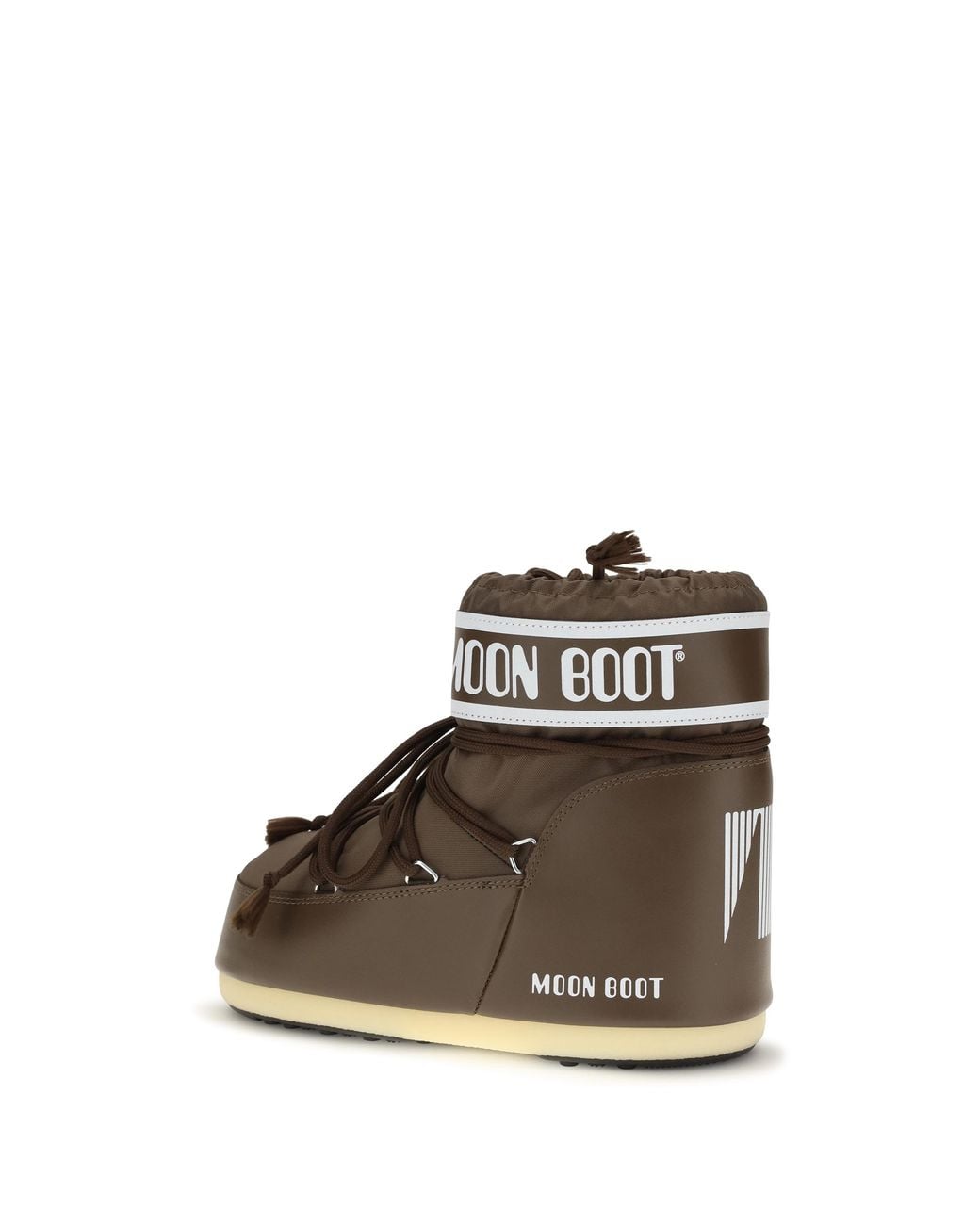 Moon Boot Brown Ankle Boots Icon Low Polyamide