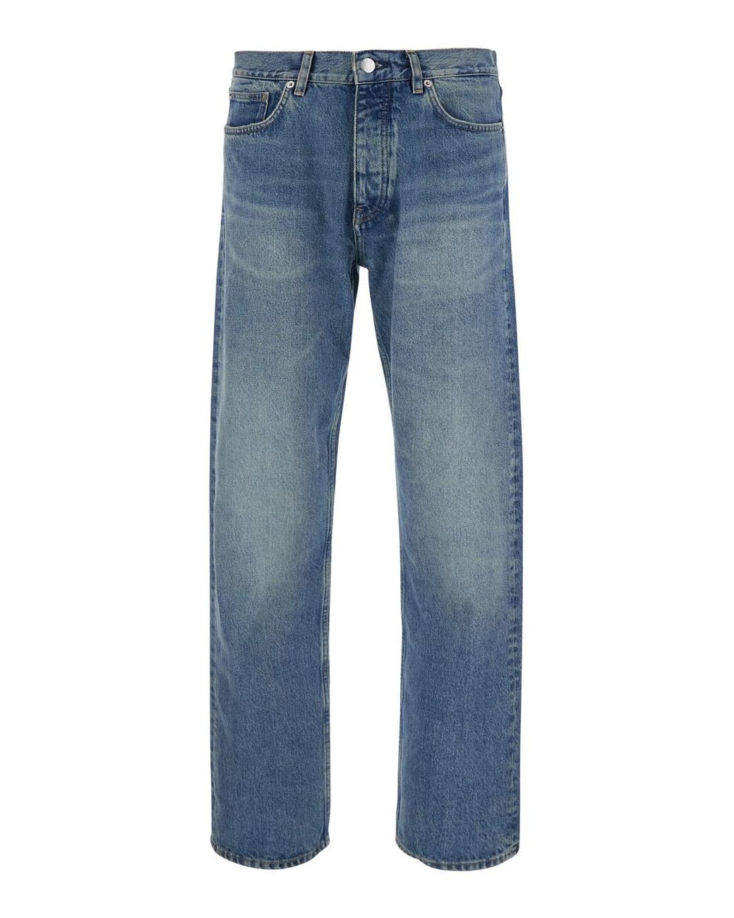 sunflower Blue Five-Pocket Jeans Cotton for men