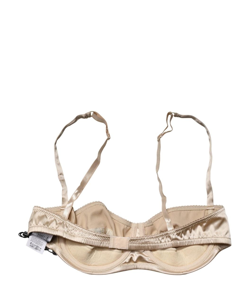 Dolce & Gabbana Metallic Dolce & Gabbana Semi-Pad Underwire Balconette Bra