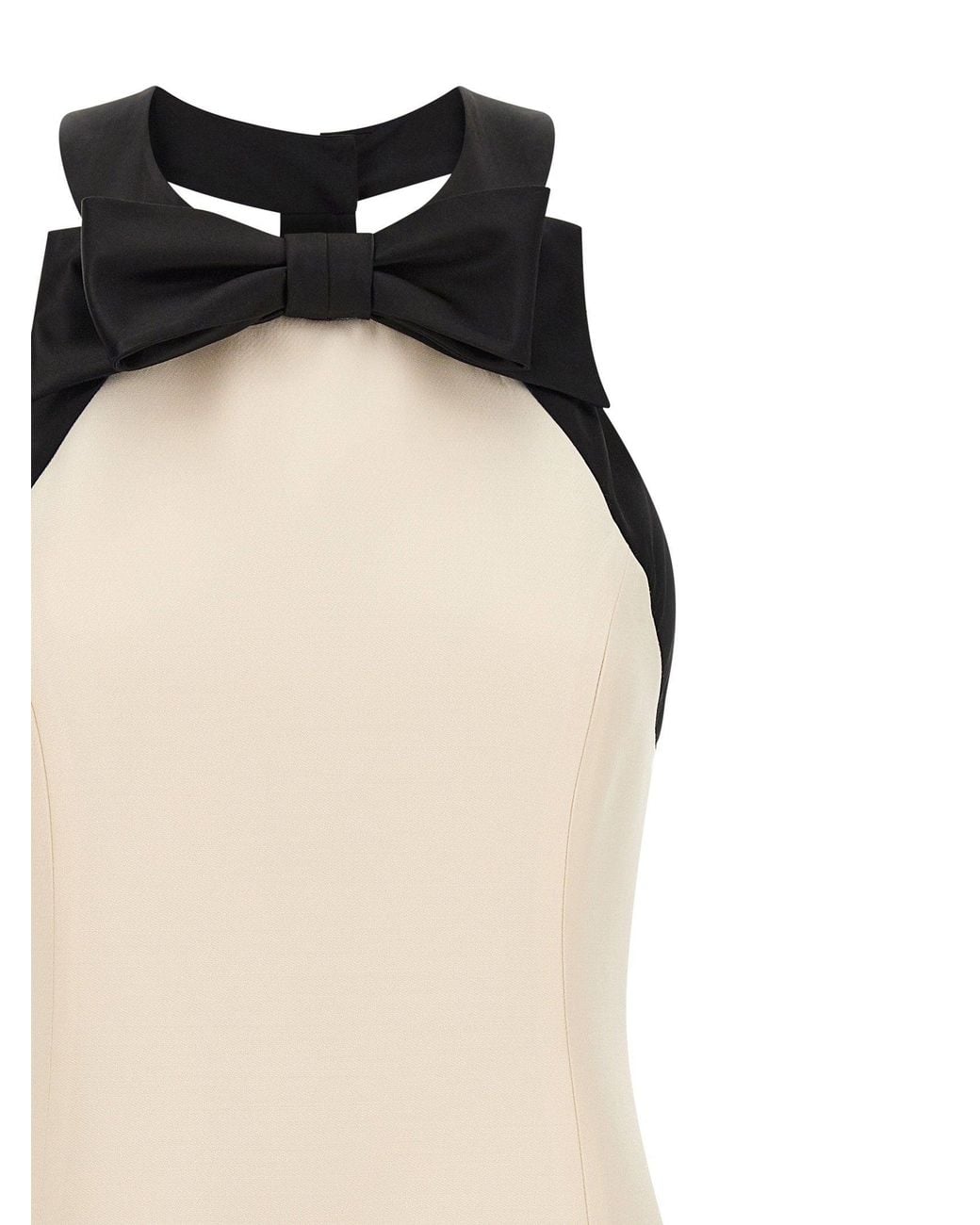 Valentino Garavani Natural Crêpe Couture Dress