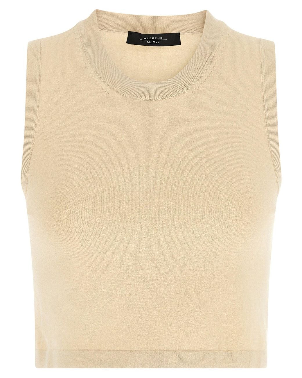 Max Mara Natural Max Mara Viscose Tank Top