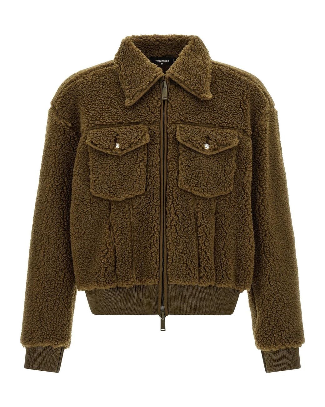 DSquared² Green Teddy Jacket