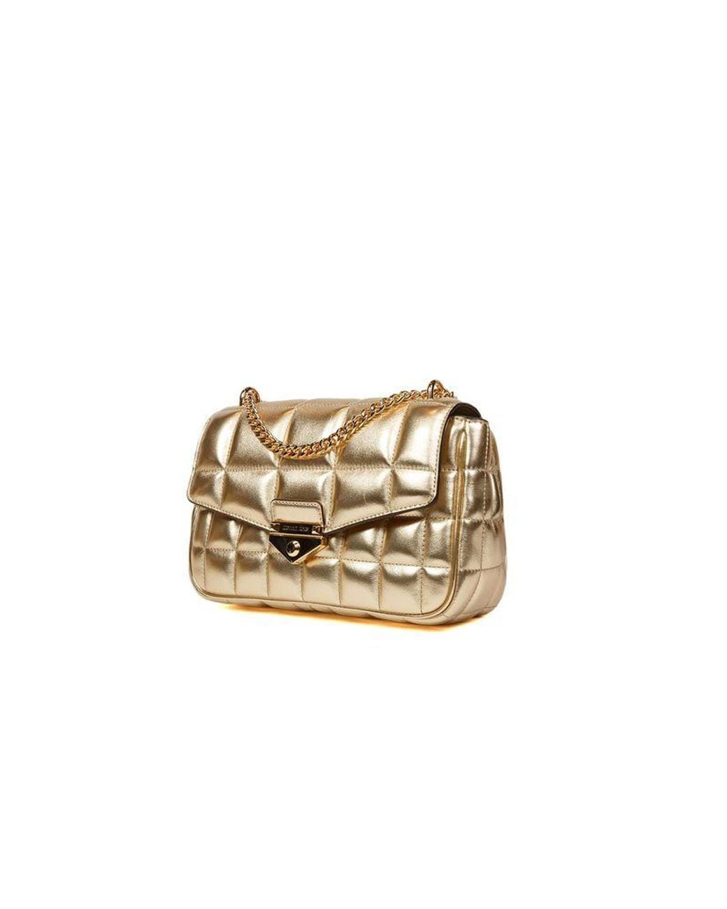 Michael Kors Brown Shoulder Bag Polyvinyl Chloride Shoulder-Bags