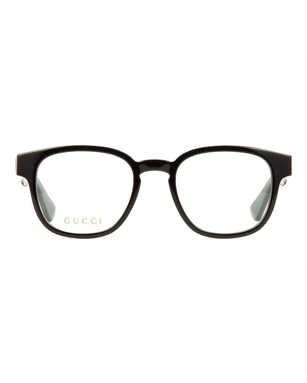 Gucci Black Frame And Lens Eyeglasses for men