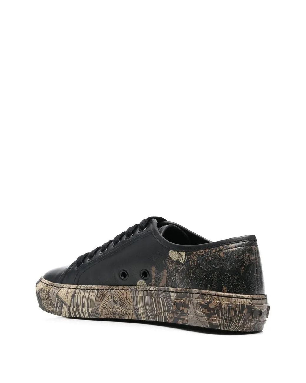 Ferragamo Gray Borg Cubic Low-Top Sneakers