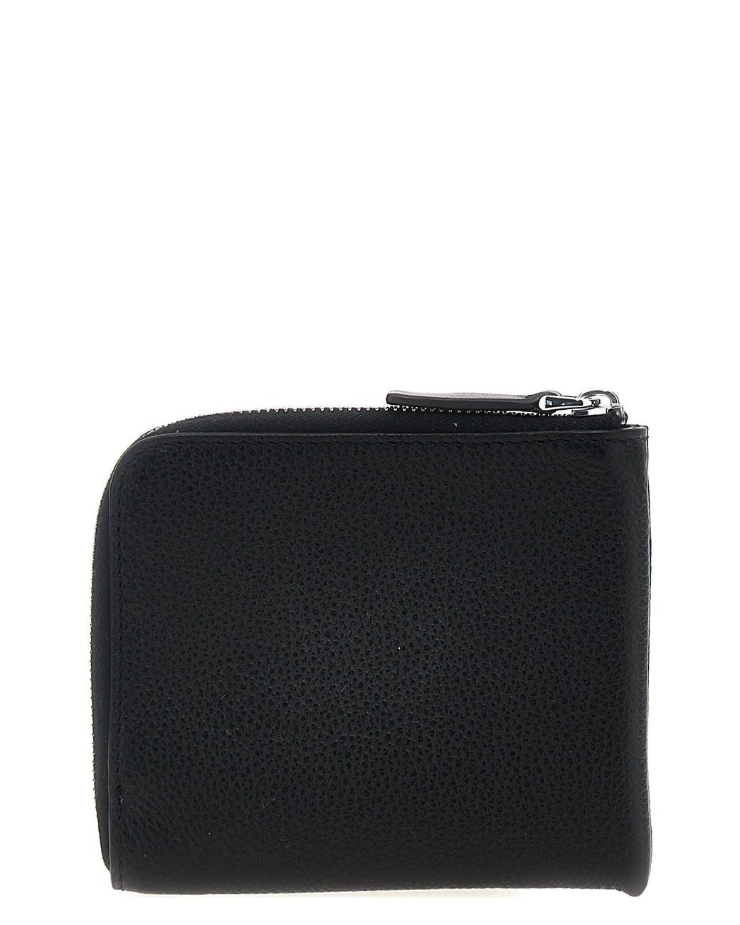 Marni Black Logo-Embossed Leather Wallet