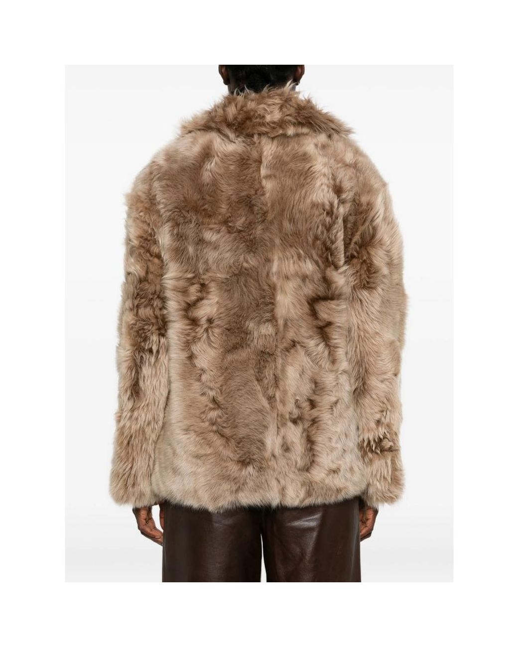 Yves Salomon Brown Neutrals Jackets