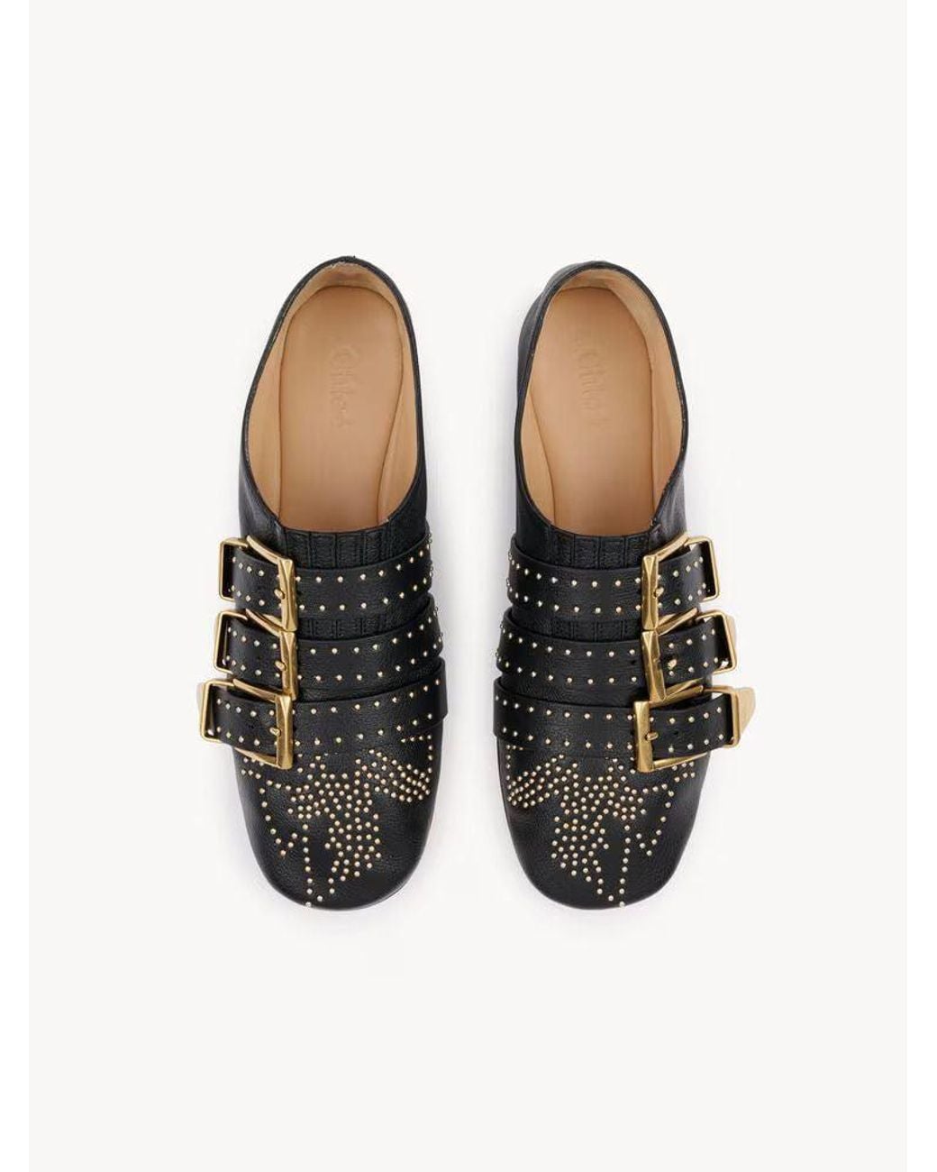 Chloé White Chloé E26 Flat