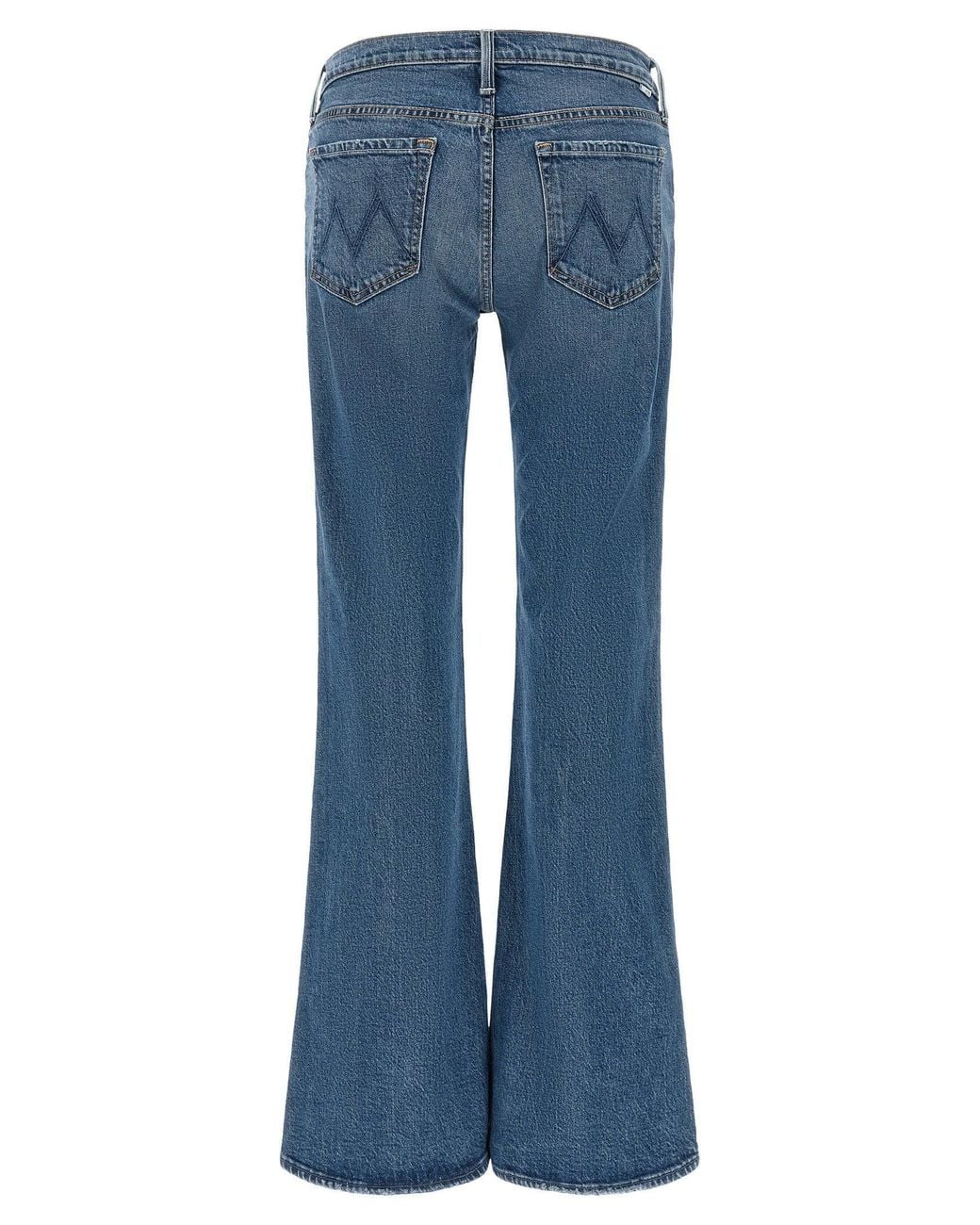 Mother Blue The Jinx Heel Jeans