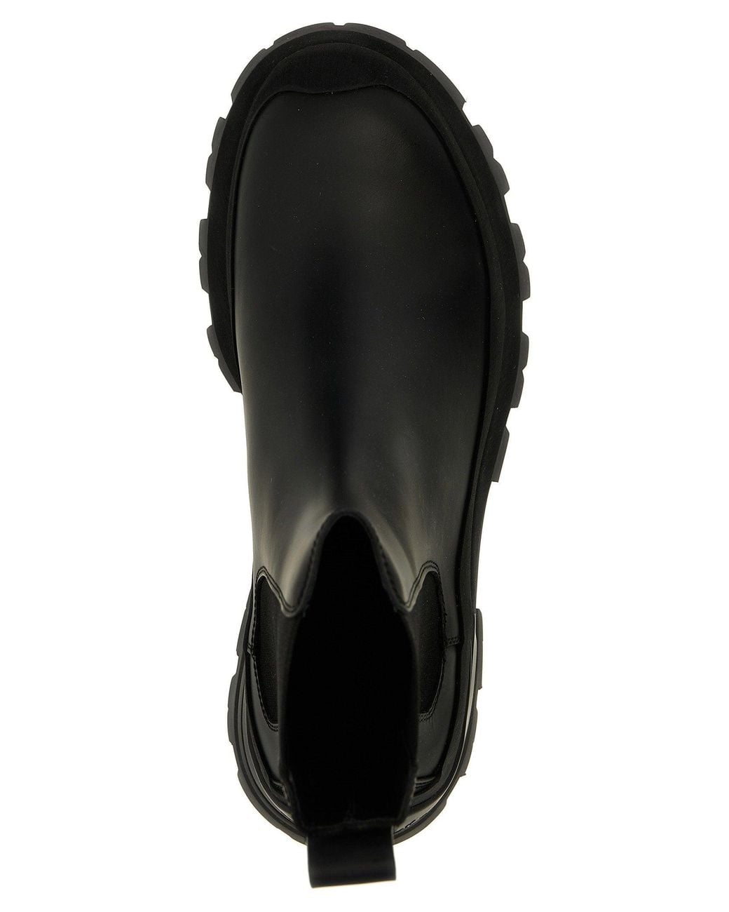 McQueen Black Wander Ankle Boot