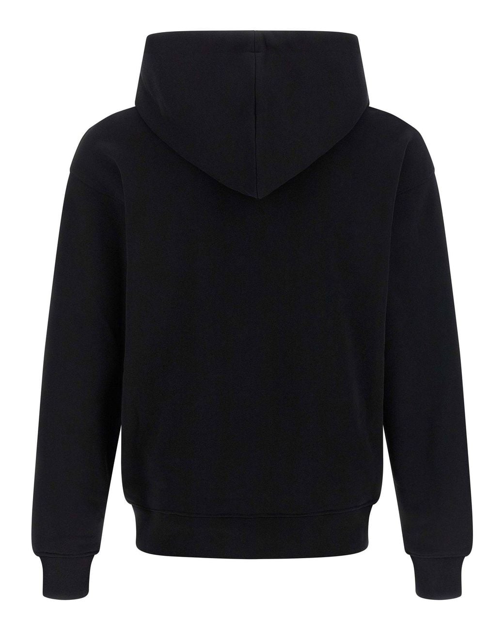 Moschino Blue Goose-Print Cotton Hoodie