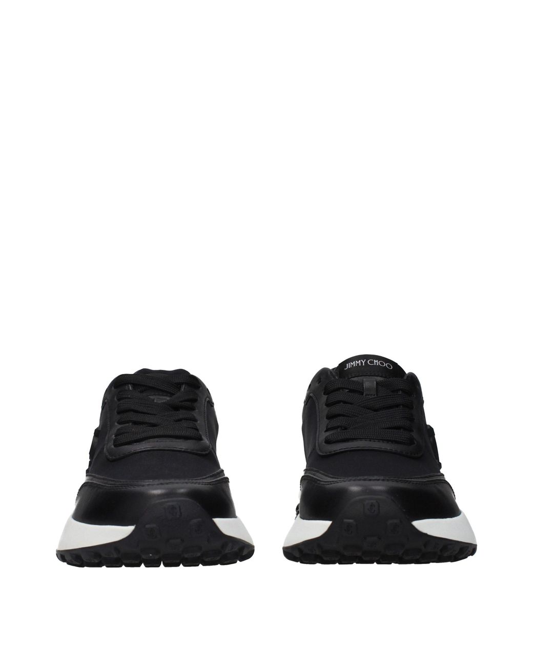 Jimmy Choo Black Sneakers Memphis Fabric