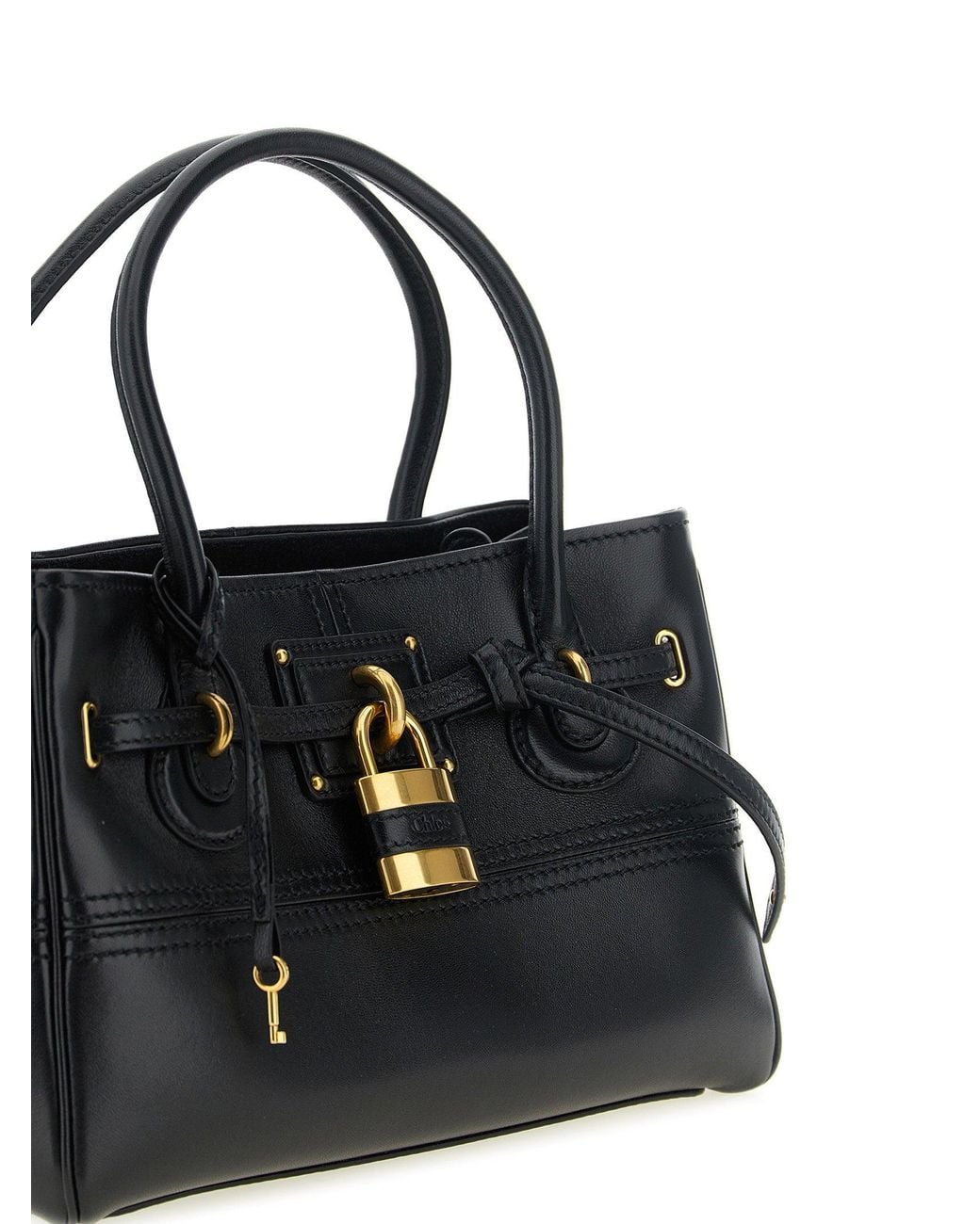 Chloé Black Paddington Sling Shoulder Bag