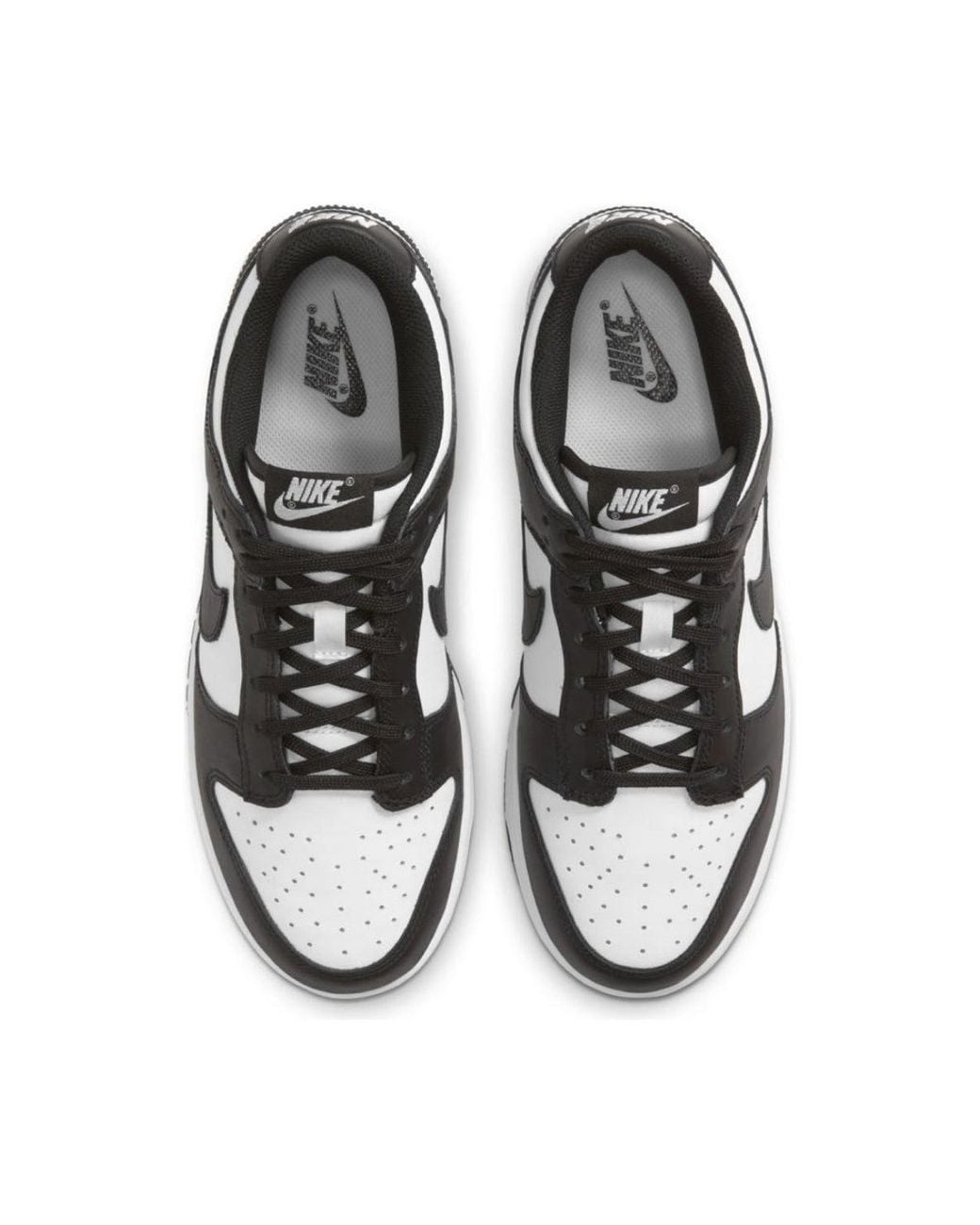 Nike White Nike Dunk Low Panda Sneaker