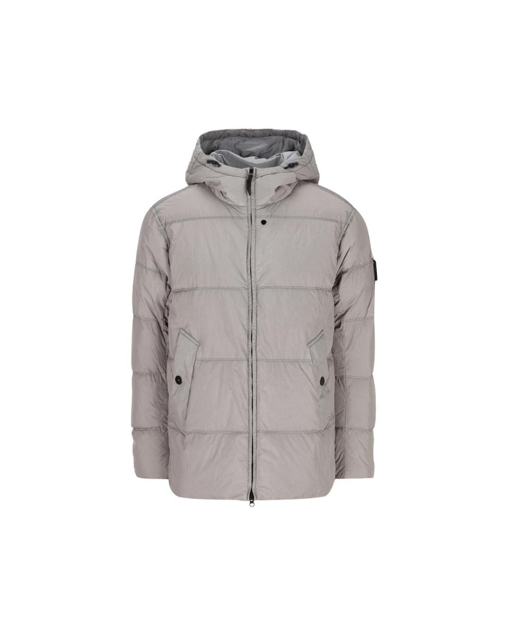 Stone Island Gray Jackets for men