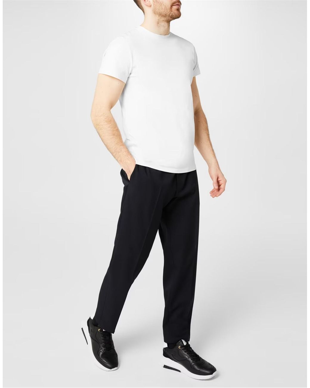 Android Homme Black Malibu Low Top Sneakers Shoes for men