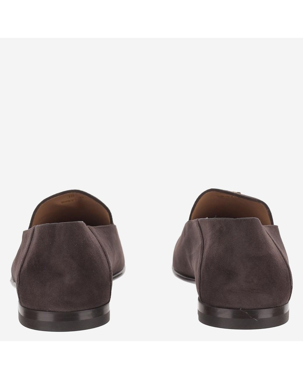 Tod's Brown Loafers Suede