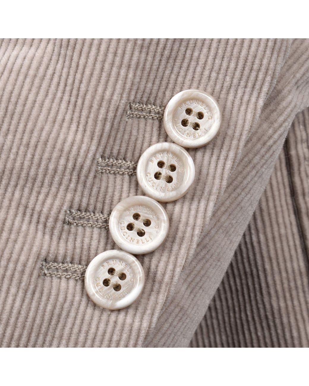 Brunello Cucinelli Purple Sand Wool Cotton Blazer for men