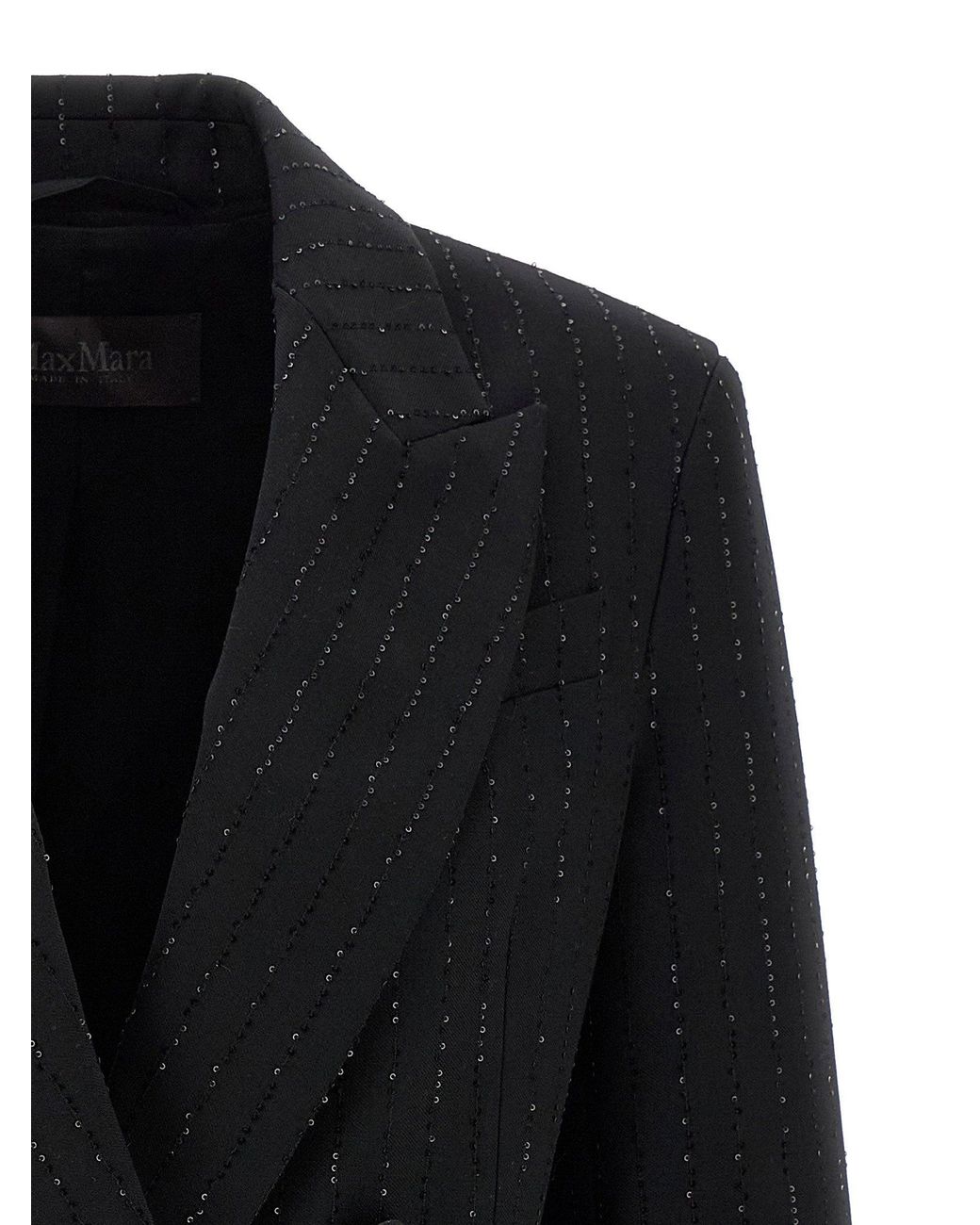 Max Mara Black Appia Blazer
