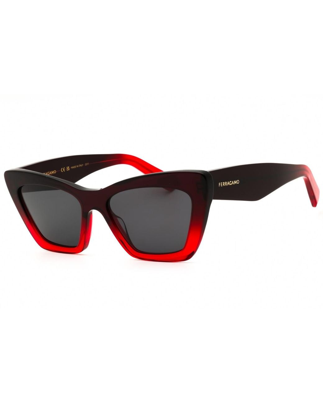 Ferragamo Black Ferragamo Sf929Sn Cat Eye Sunglasses