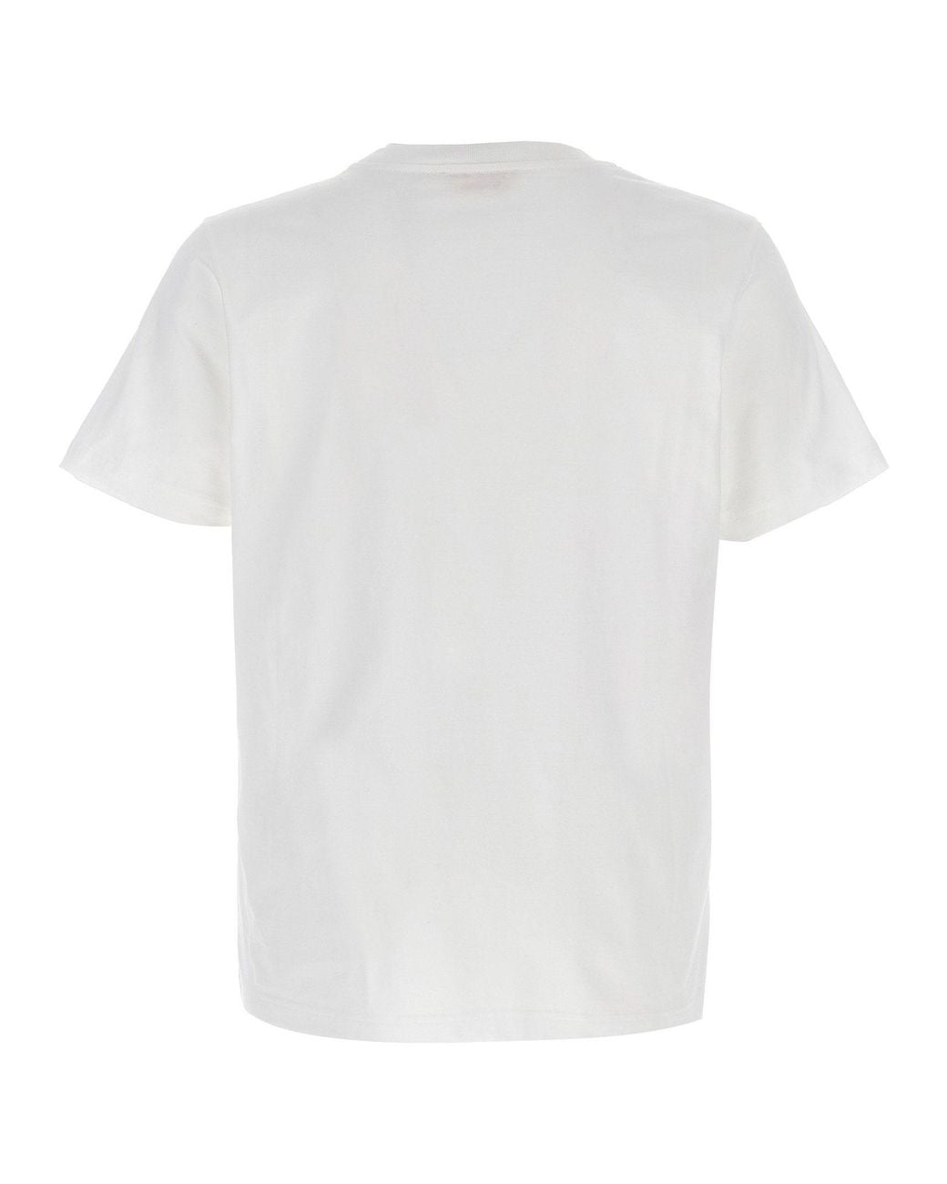 Marni White Logo Patch T-Shirt for men