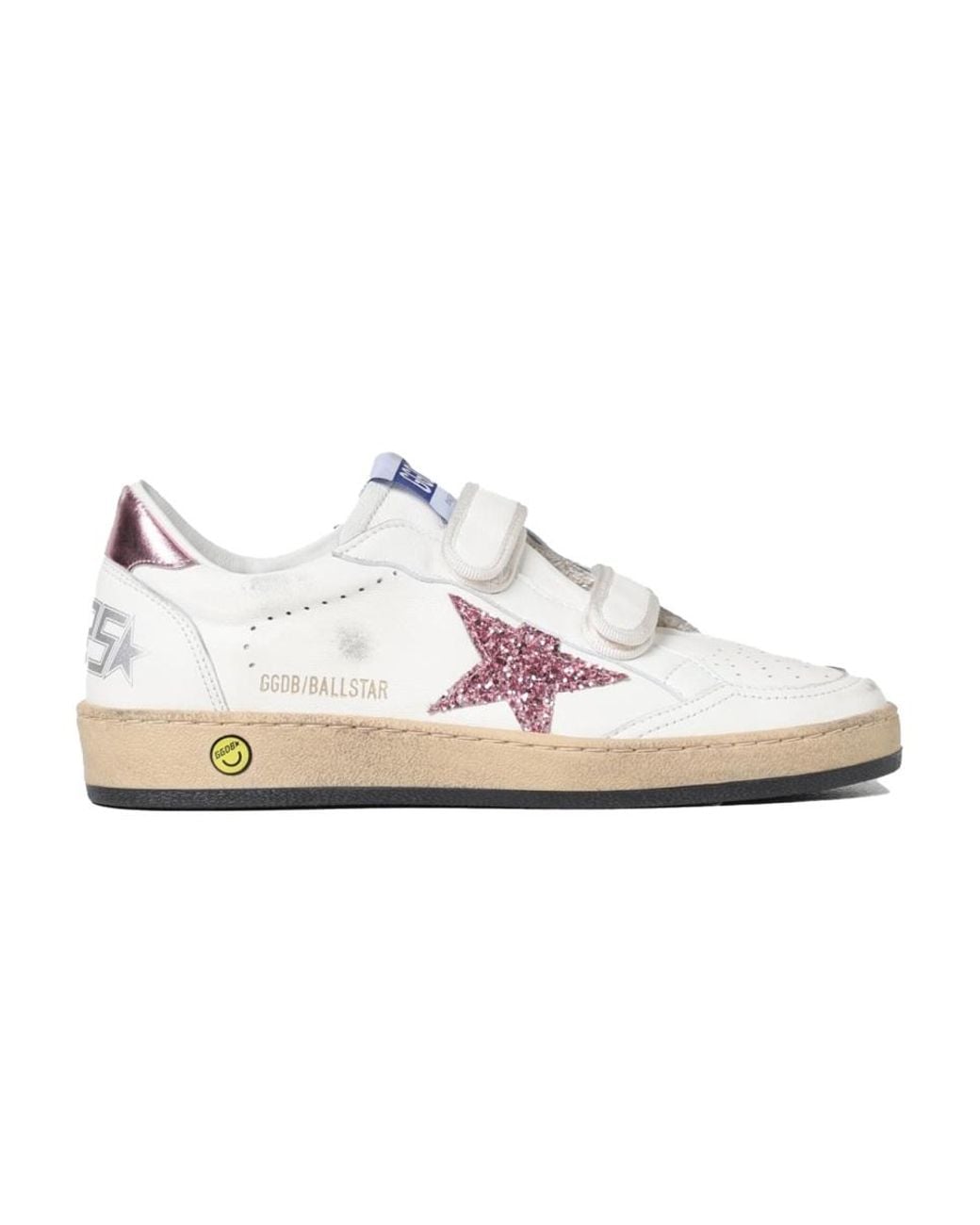 Golden Goose Deluxe Brand White Sneakers Ballstar Leather Ovine